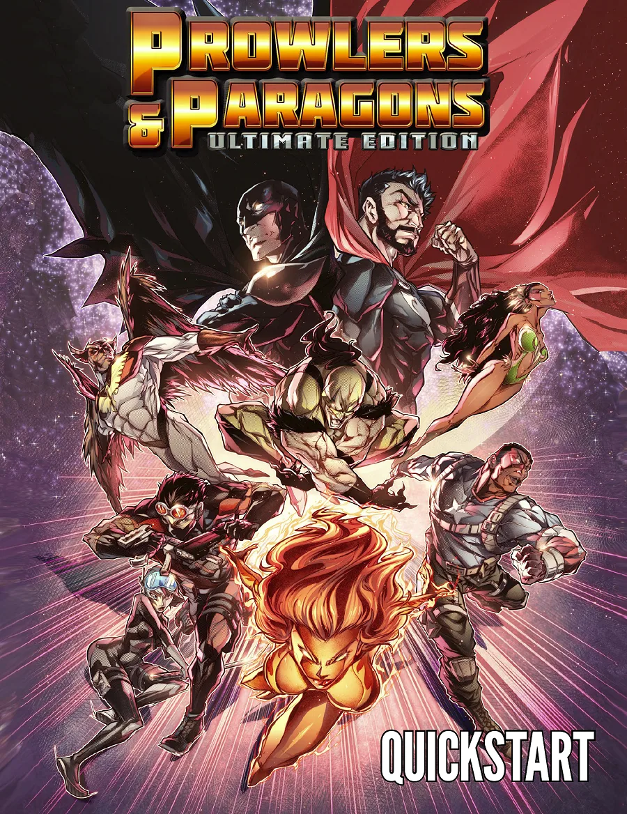 Prowlers & Paragons Ultimate Edition Quickstart cover