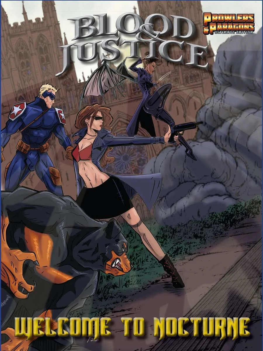 Blood & Justice: Welcome to Nocturne cover