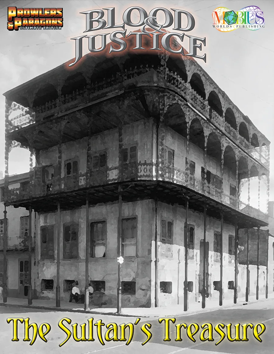 Blood and Justice: The Sultan's Treasure cover