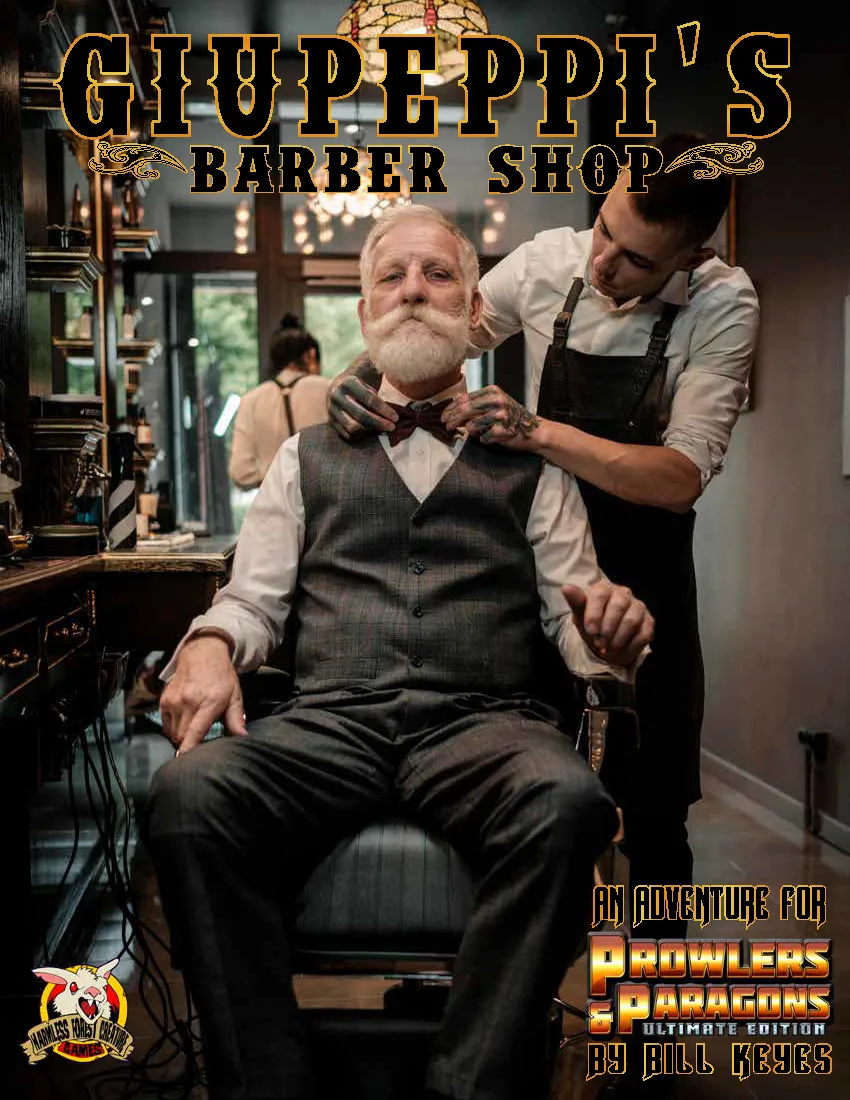 Prowlers & Paragons: Giupeppi's Barber Shop cover